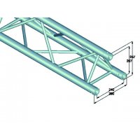 Alutruss Trilock E-GL33 3000 3-way cross beam