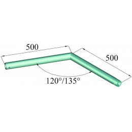 Alutruss Singlelock SPAC-23 Quick-lock, roh 135