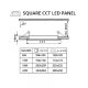 T-LED LED panel 24V 12W CCT 24SW12 čtverec - 1