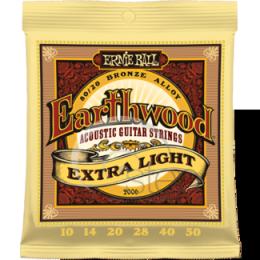 Ernie Ball Earthwood Extra Light .010 - .050 Acoustic 80/20 Bronze