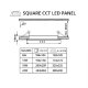 T-LED LED panel 24V 24W CCT 24SW24 čtverec - 1