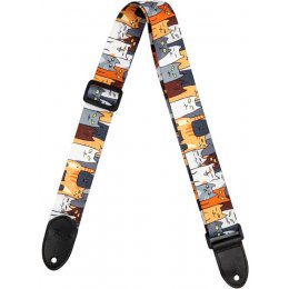 Flight S35 Cats Ukulele Strap