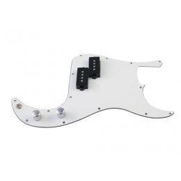 Dimavery Pickguard se snímači, bílý