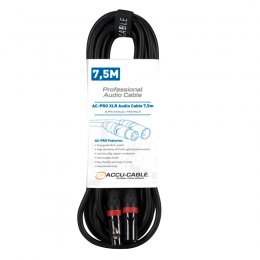 ACCU-CABLE AC-PRO XLR audio cable 7,5m