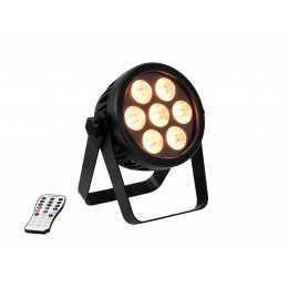 Eurolite LED 4C-7 Silent Slim reflektor, 7x 8W QCL LED, DMX