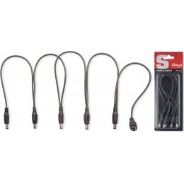 Stagg SPS-DC-5M1F, napájecí kabel pro pedálové efekty, 1x DC ...