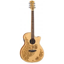 LUNA GUITARS Henna Oasis spruce