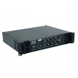 Omnitronic MPZ-180.6, 100V 6-zónový mixážní zesilovač, 180W