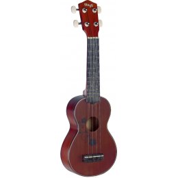 Stagg US20 Flower, sopránové ukulele s květinovým dekorem