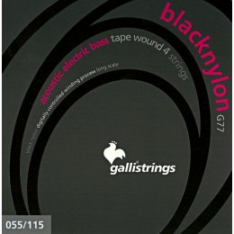 Gallistrings Black Nylon G 77