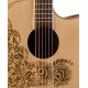 LUNA GUITARS Henna Oasis spruce - 1